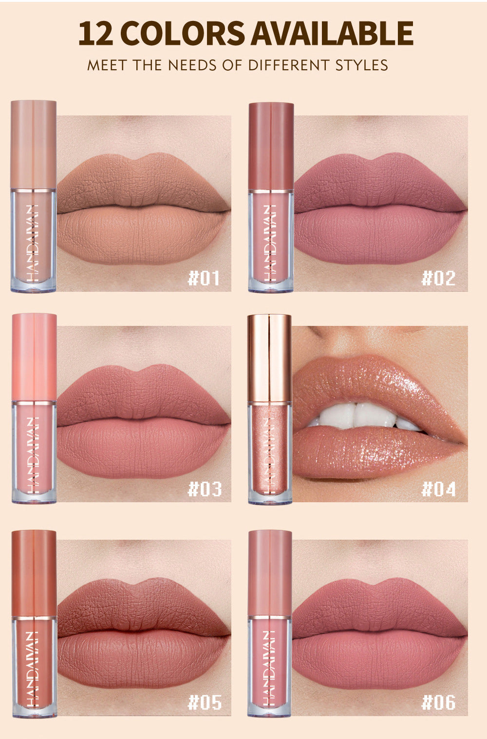 Waterproof Lip Contour & Color Set