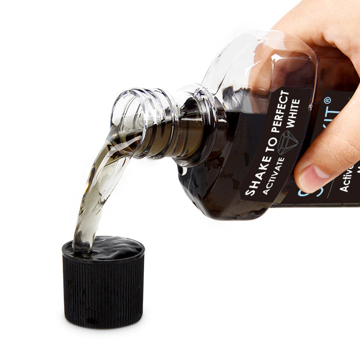 SmileKit® Activated Charcoal Mouthwash