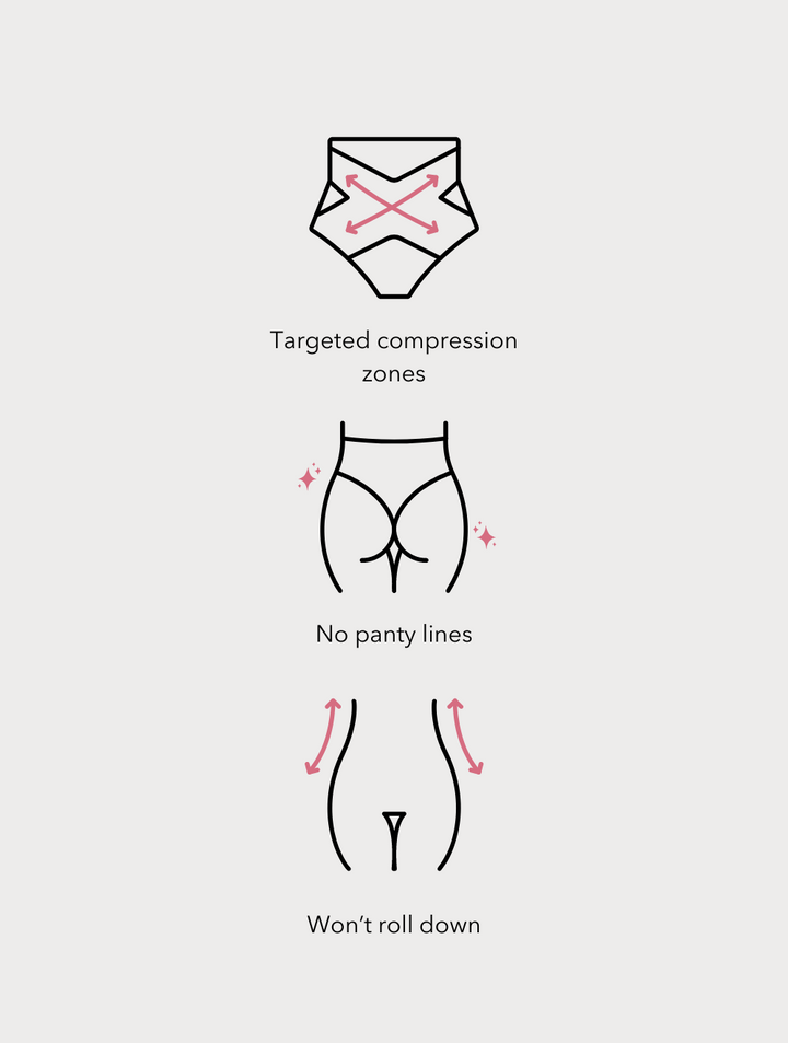 Seamless Tummy-Control Thong