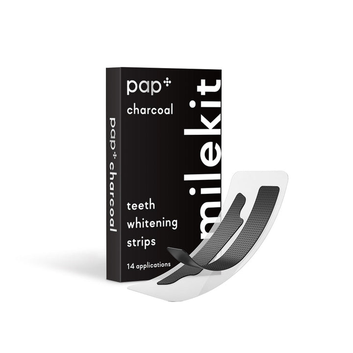 SmileKit™ PAP+ Charcoal Whitening Strips