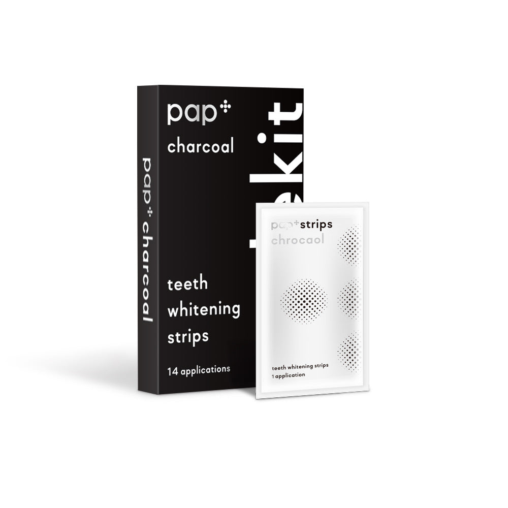 SmileKit™ PAP+ Charcoal Whitening Strips