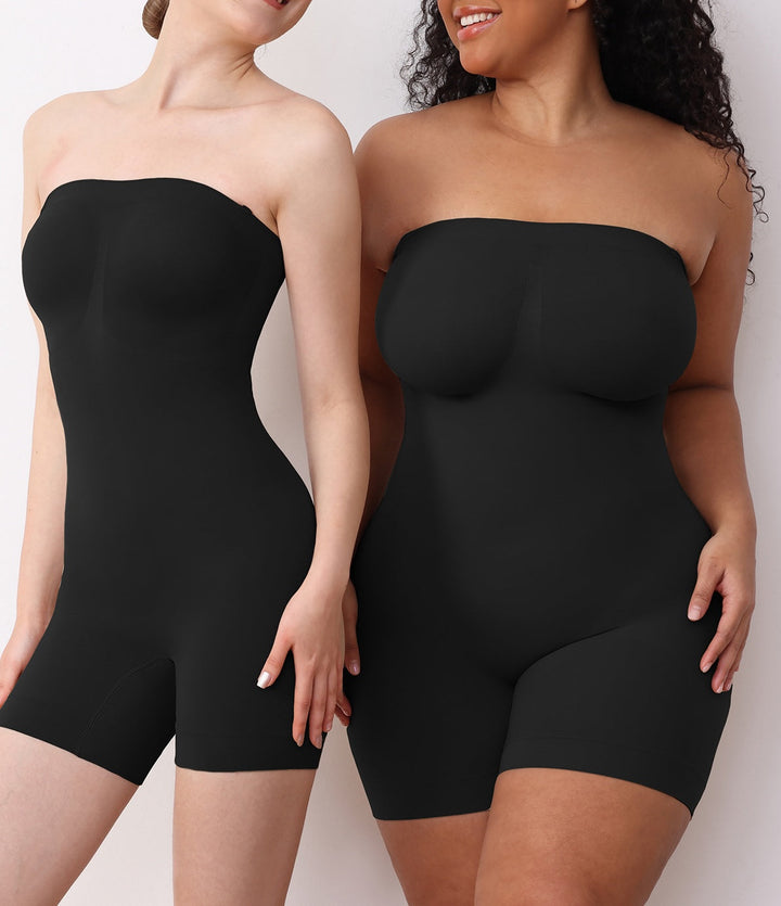 Ultra-Slim Mid-Thigh Bodysuit