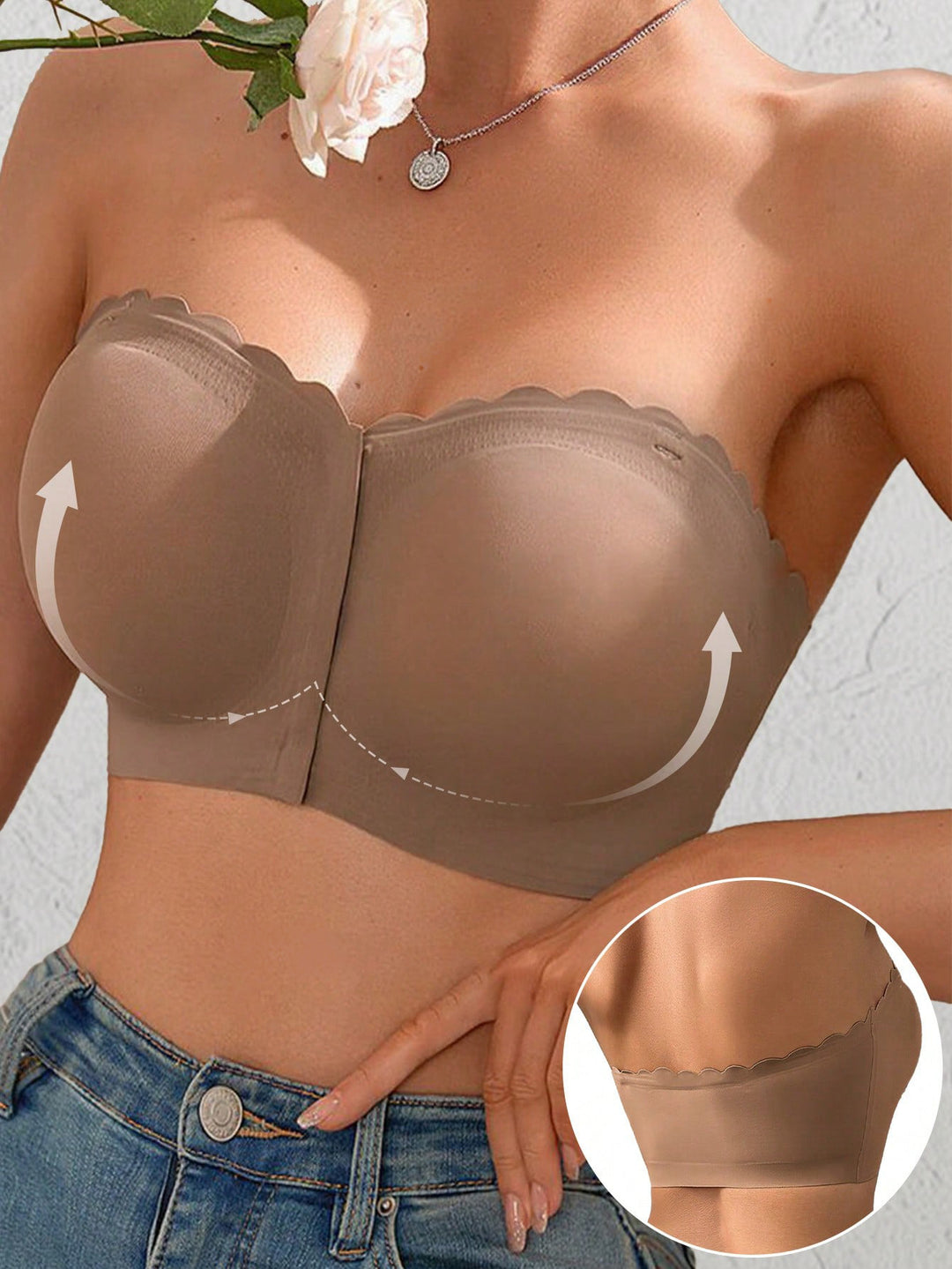 Seamless Strapless Bra