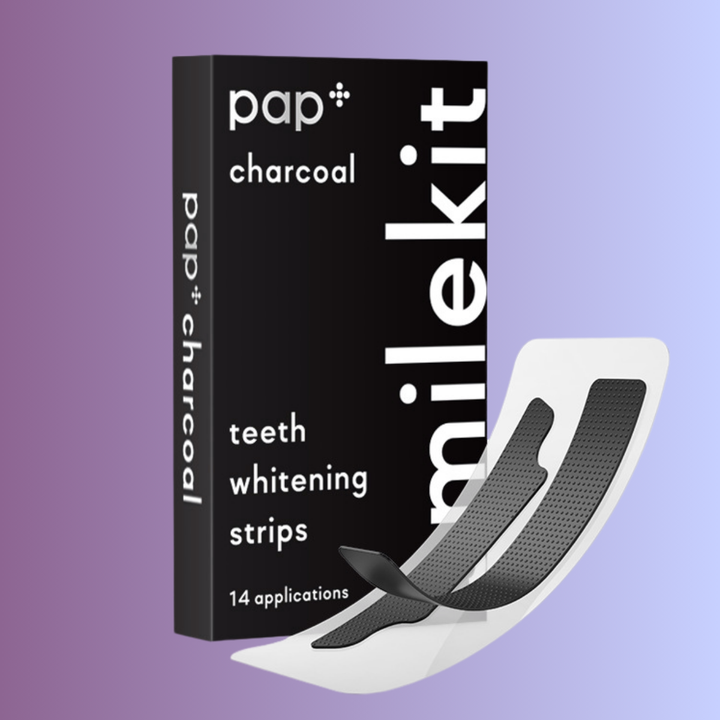 SmileKit™ PAP+ Charcoal Whitening Strips