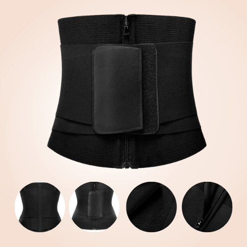 Velcro & Zipper Corset Waist Shaper