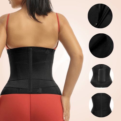 Velcro & Zipper Corset Waist Shaper
