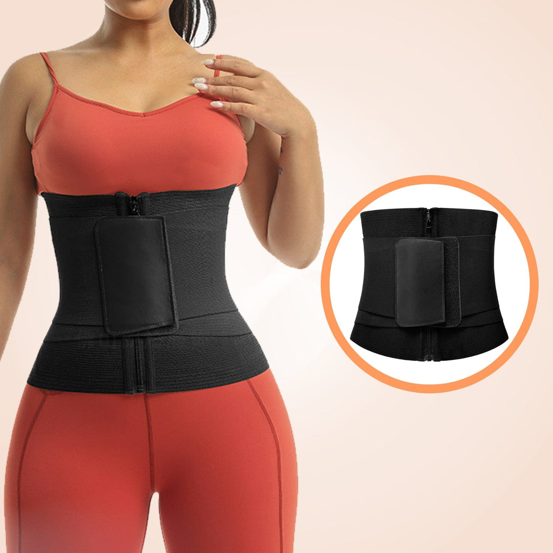 Velcro & Zipper Corset Waist Shaper