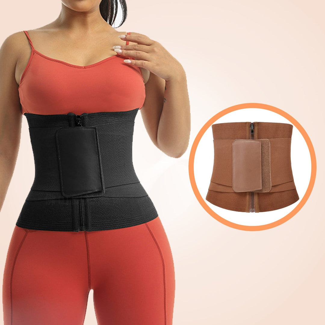 Velcro & Zipper Corset Waist Shaper